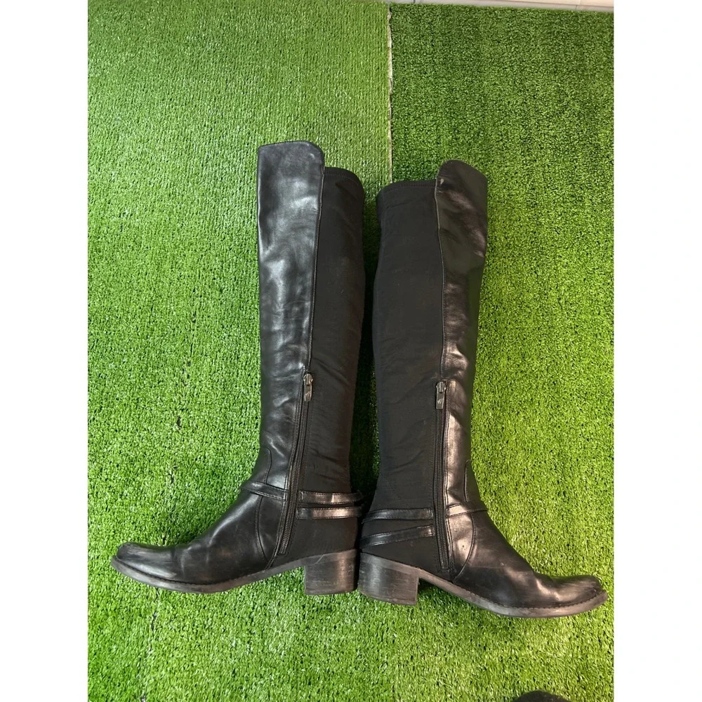 Marc Fischer Black Over The Knee Boots Women's Fashion Knee High Boot Size 7‎